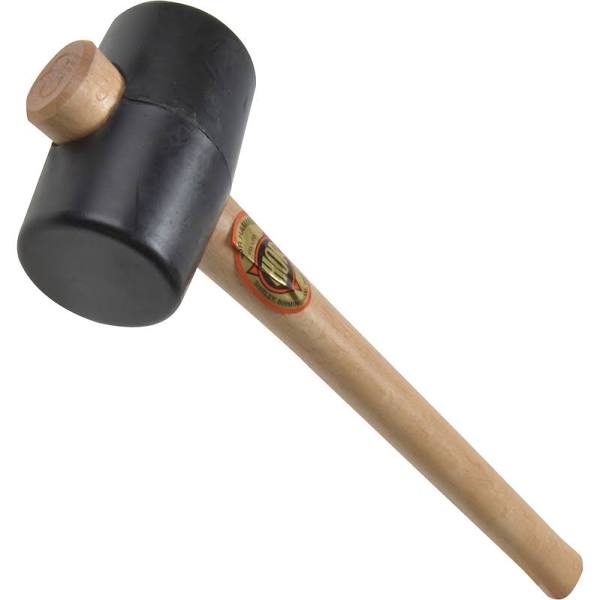Thor - 952 Black Rubber Mallet 54mm 310g