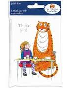 Museums & Galleries-Tiger Who Came to Tea -  Thank You 8 Notecards - SOC187