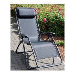 SupaGarden Zero Gravity Chair - Black