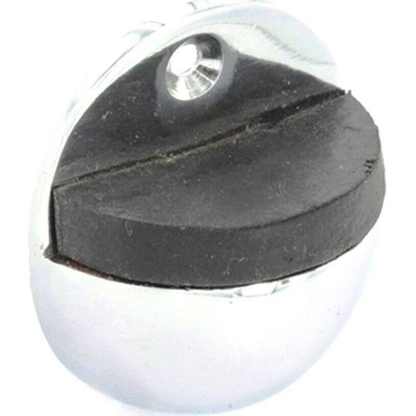 Securit Chrome Oval Door Stop 50mm - S2984