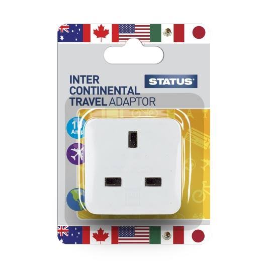 Status Intercontinental Travel Adaptor