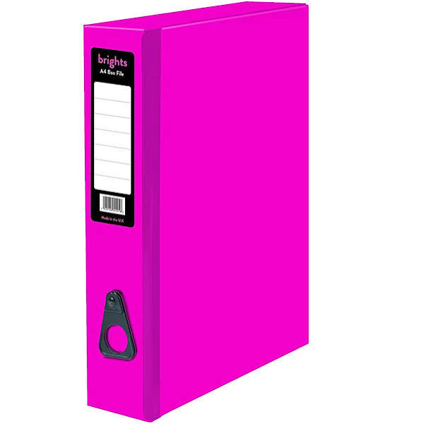 Pukka Brights Box File Foolscap
