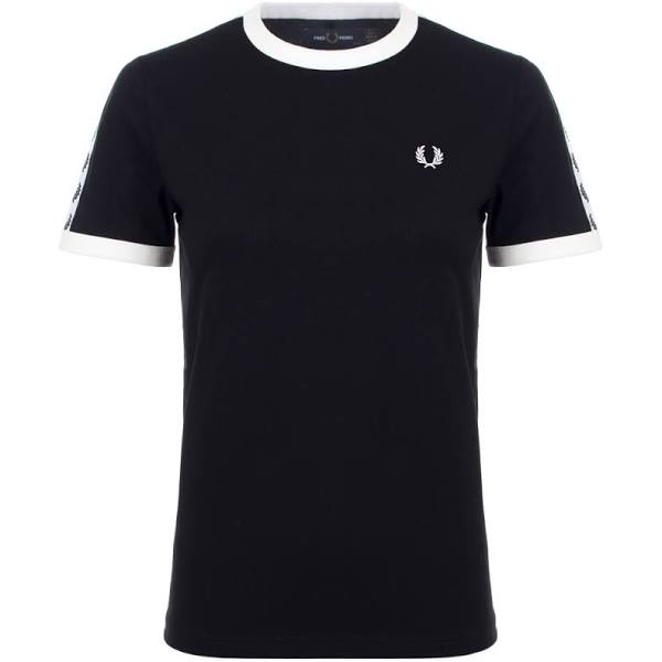 Fred Perry Women Taped Ringer T-Shirt - Size: 8