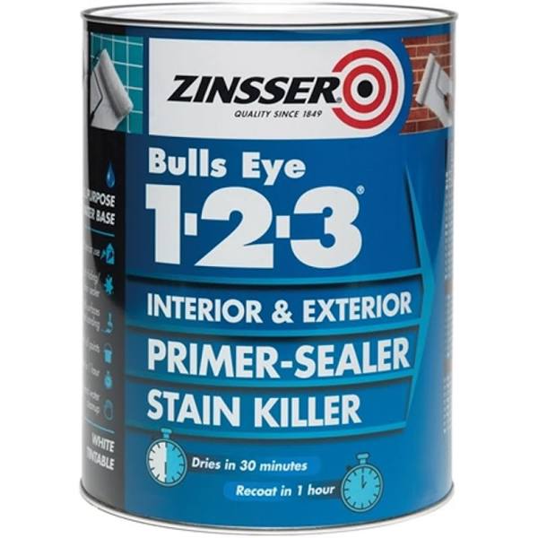 Zinsser Bulls Eye 123 Primer Sealer 500ml