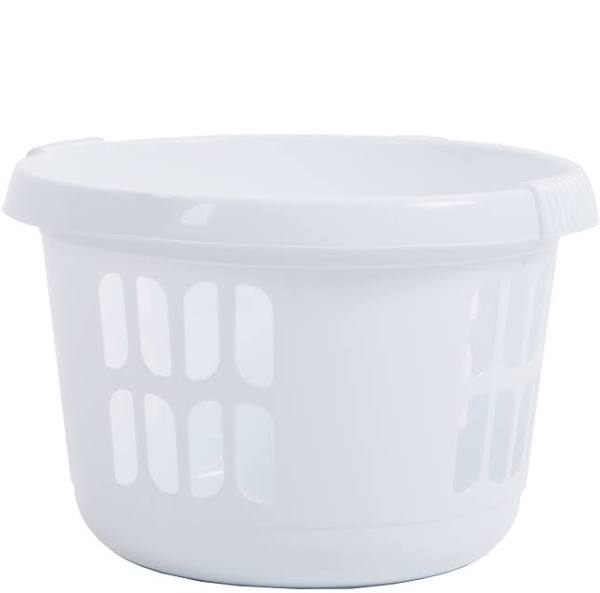 Wham Casa Round Laundry Basket Ice White