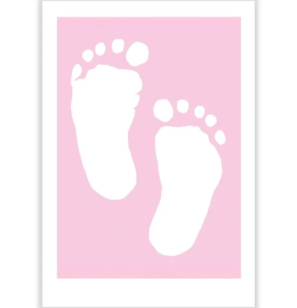 Lagom - Baby Girl Pram Card - 1011