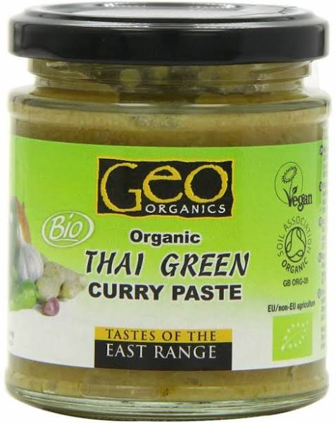 Geo Organics Organic Thai Green Curry Paste 180 G