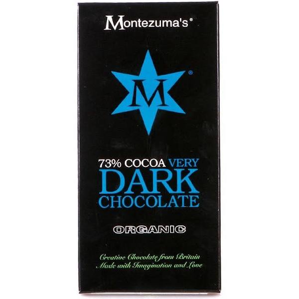 Montezumas Organic 73% Dark Chocolate 100g Bar