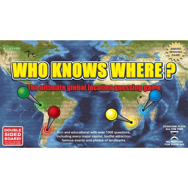 Who Knows Where? - The Global Location Guessing Board Game