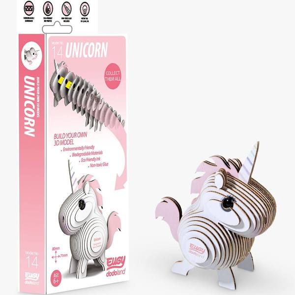 Eugy 3D Cardboard Model Kit