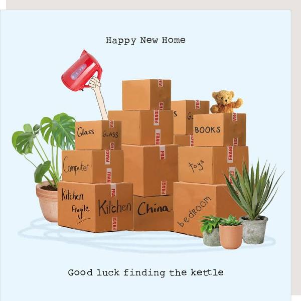 Rosie - NEW HOME KETTLE Card - GF355