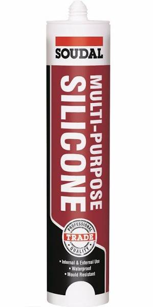 Soudal Multi-Purpose Silicone 300ml - White