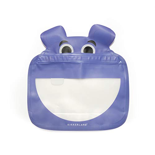 Kikkerland Hippo Zip Bag set of 3 CU283 (D)