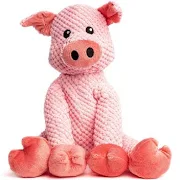fabdog Floppy Pig Dog Toy, Small