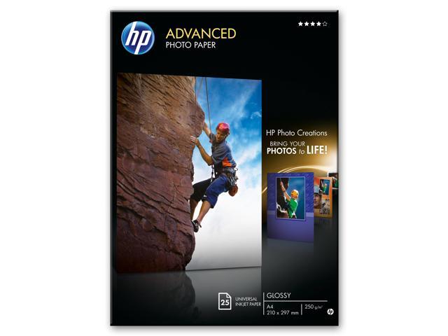 HP Advanced Glossy Photo Paper 250gsm Pk25