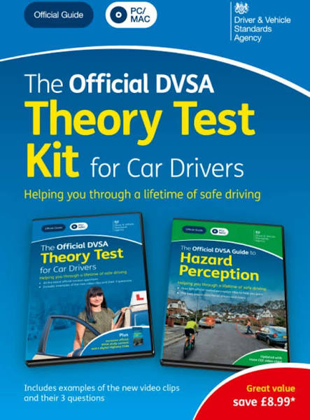 The Official DVSA Theory Test KIT for Car Drivers Pack [Book]