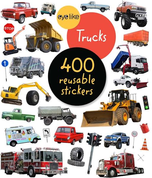 Trucks Sticker Book
