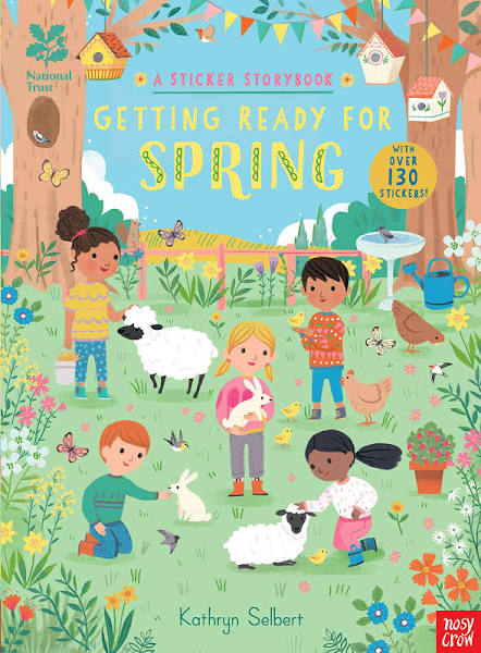 National Trust: Getting Ready for Spring, a Sticker Storybook [Book]