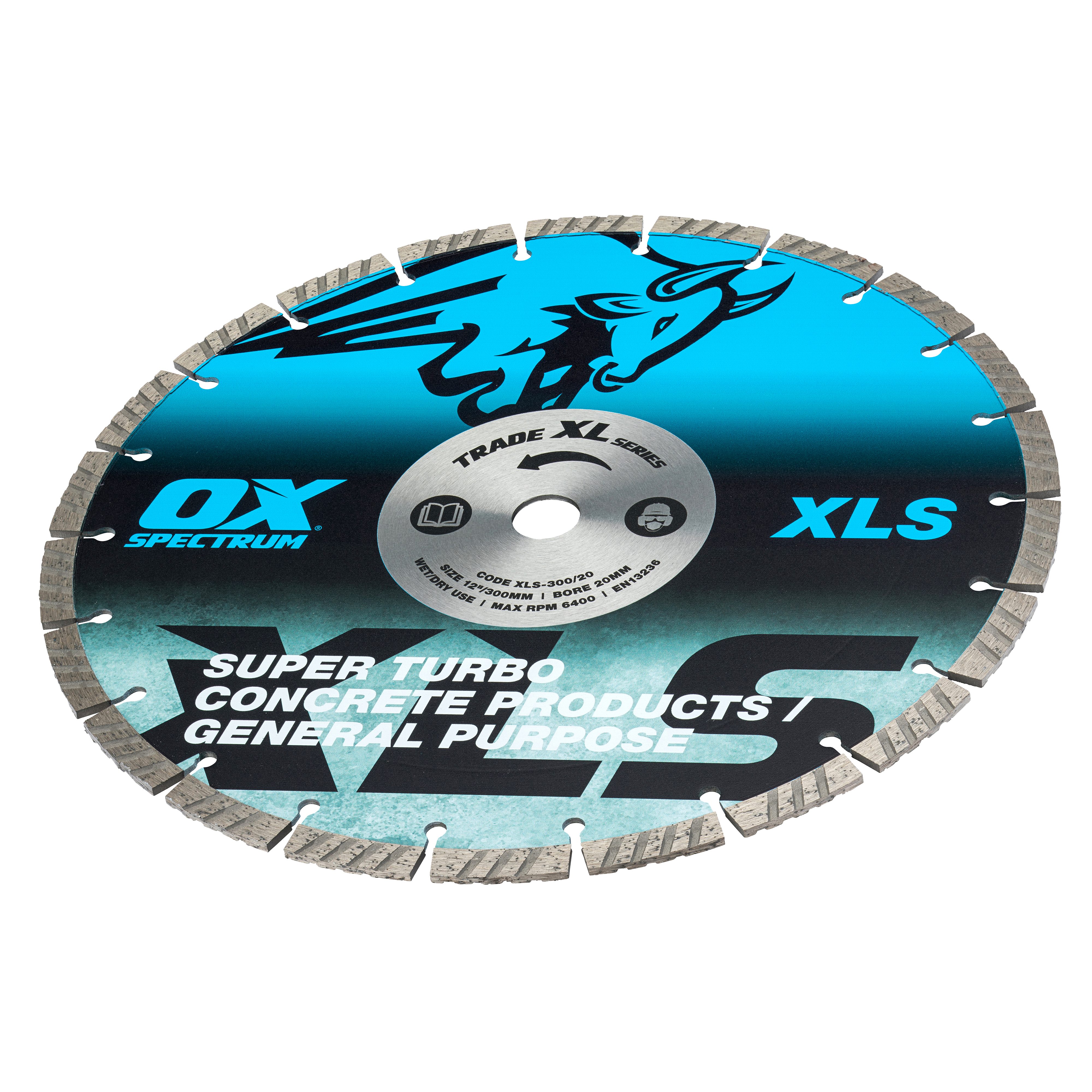 Trade XL Super - Turbo Segmented Diamond Blade - Concrete & GP - 300/20mm